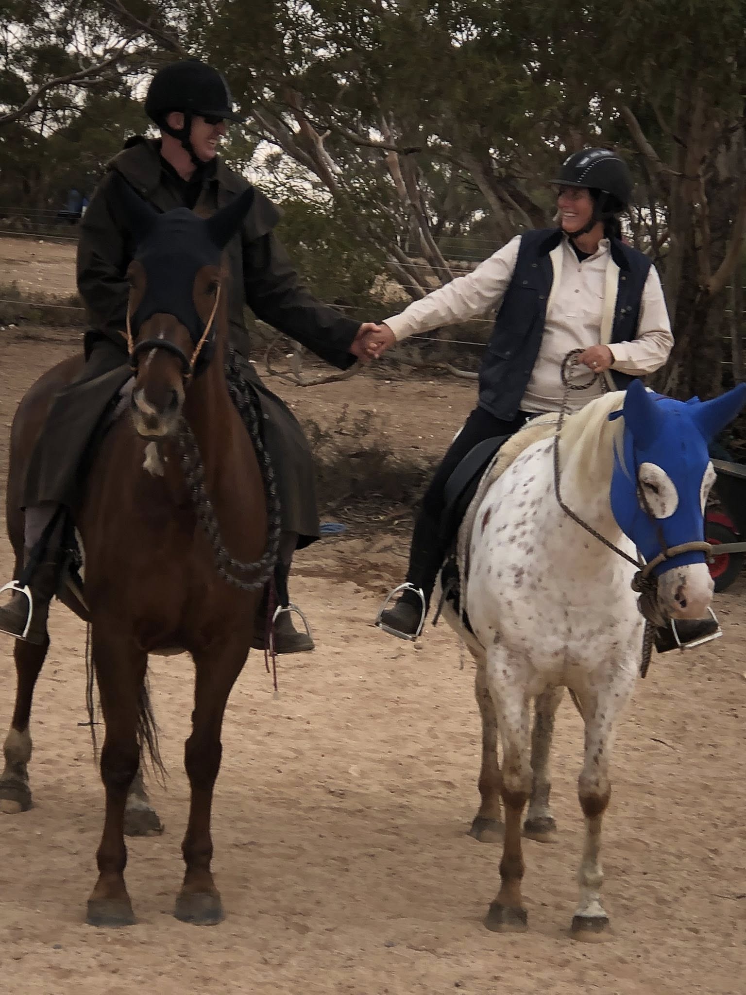 Justin and Christina — the heart of Harmony N Horsemanship